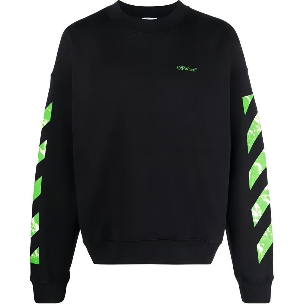 OFF WHITE Sweatshirt Men's Black OMBA054F23FLE0081050