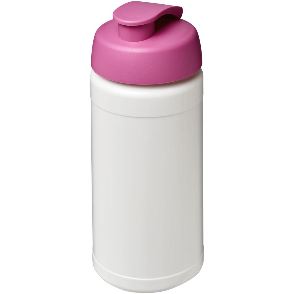 Sports Bottle with Flip Lid, 500 Ml Baseline™ "Plus" White