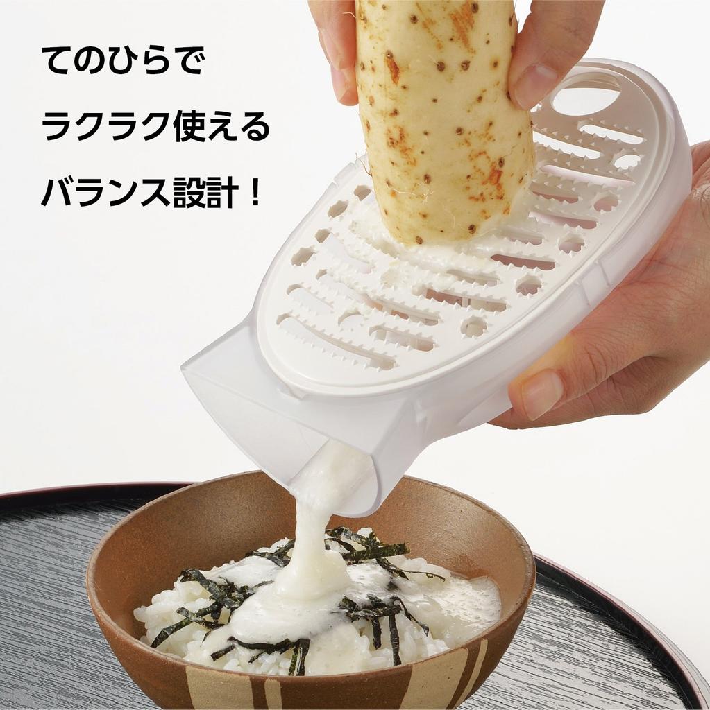 Akebono Sangyo Fabricat în Pește drăguț Ușor de ținut cu o Răzuiți direct pe Puneți ingredientele unde Îl așezați în picioare și ocupă Răzătoare 103 x 168 x