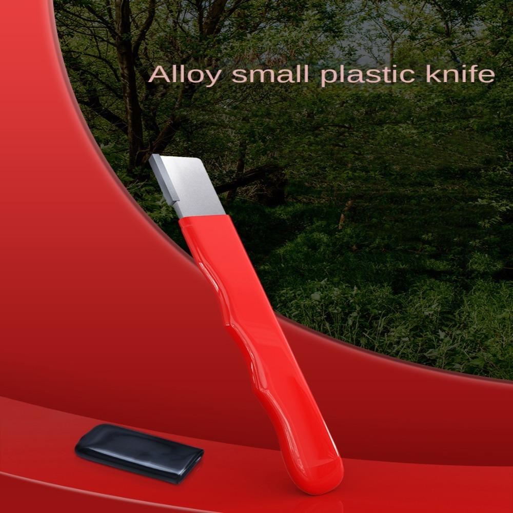 Czerwona Ostrzałka do Narzędzi Ogrodowych Kieszonkowe Narzędzie do Ostrzenia Ostrzy Antypoślizgowa Ostrzałka do Ostrzy Ostrza Sekatorów