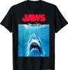 Camiseta Póster Sobredimensionado Tiburón