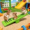 Funny Plastic Hamster Seesaw Toy Puzzle Colorful Small Animal Toys Creative Pet Cage Toy Pet Sport Exercise