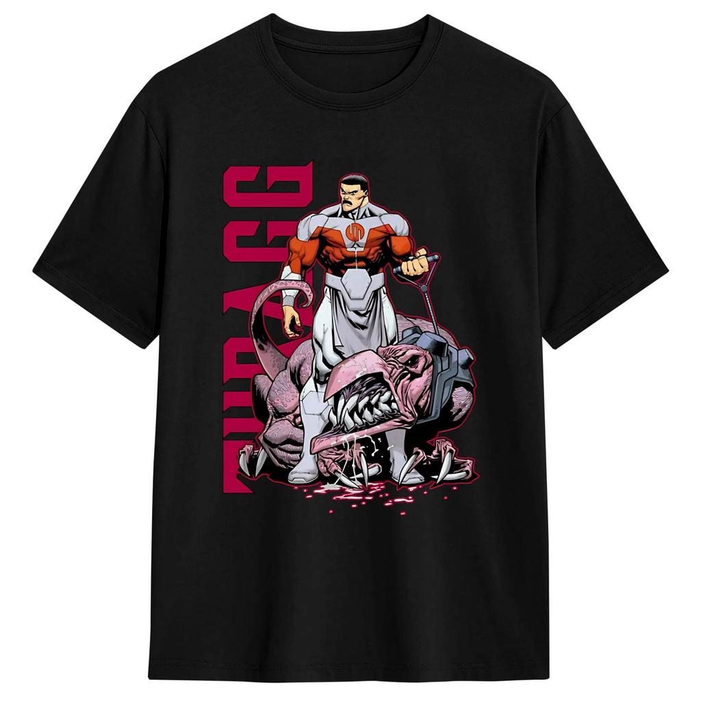 Anissa Invincible Character T Shirt Summer Cotton TShirts For Unisexs Custom DIY Tee Shirt ShortSleeved Y2K Funny Tops