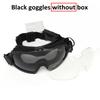 Tactical Goggles Anti Fog UV Protection Paintball Airsoft Glasses Windproof Motorcycle Shooting Cs Wargame Eyewears