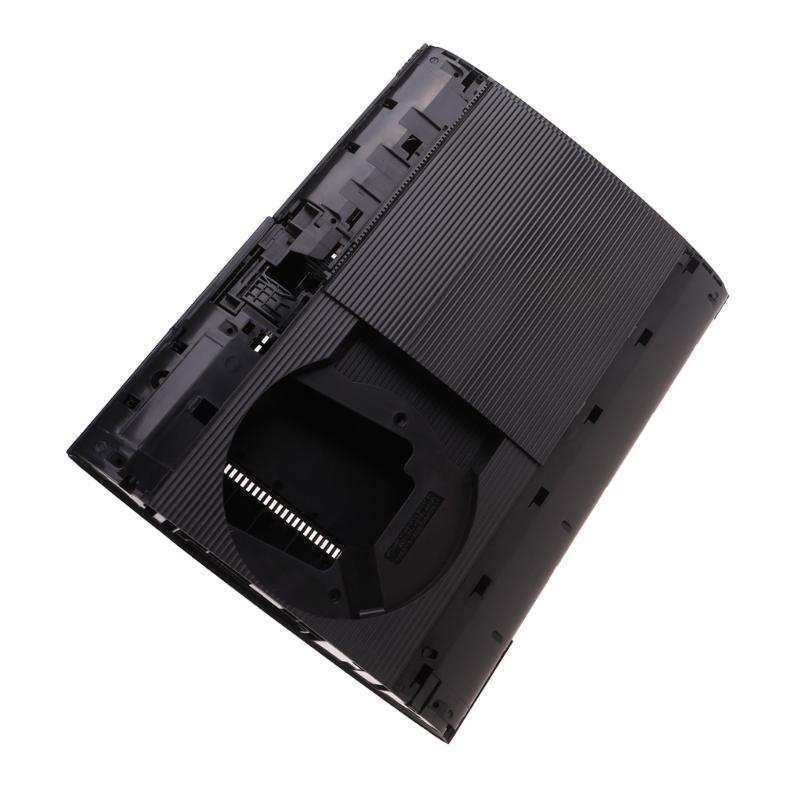 Game Machine Case Solid Color Game Console Replacement Full Cover Housing for 4000 Game Accessories Black