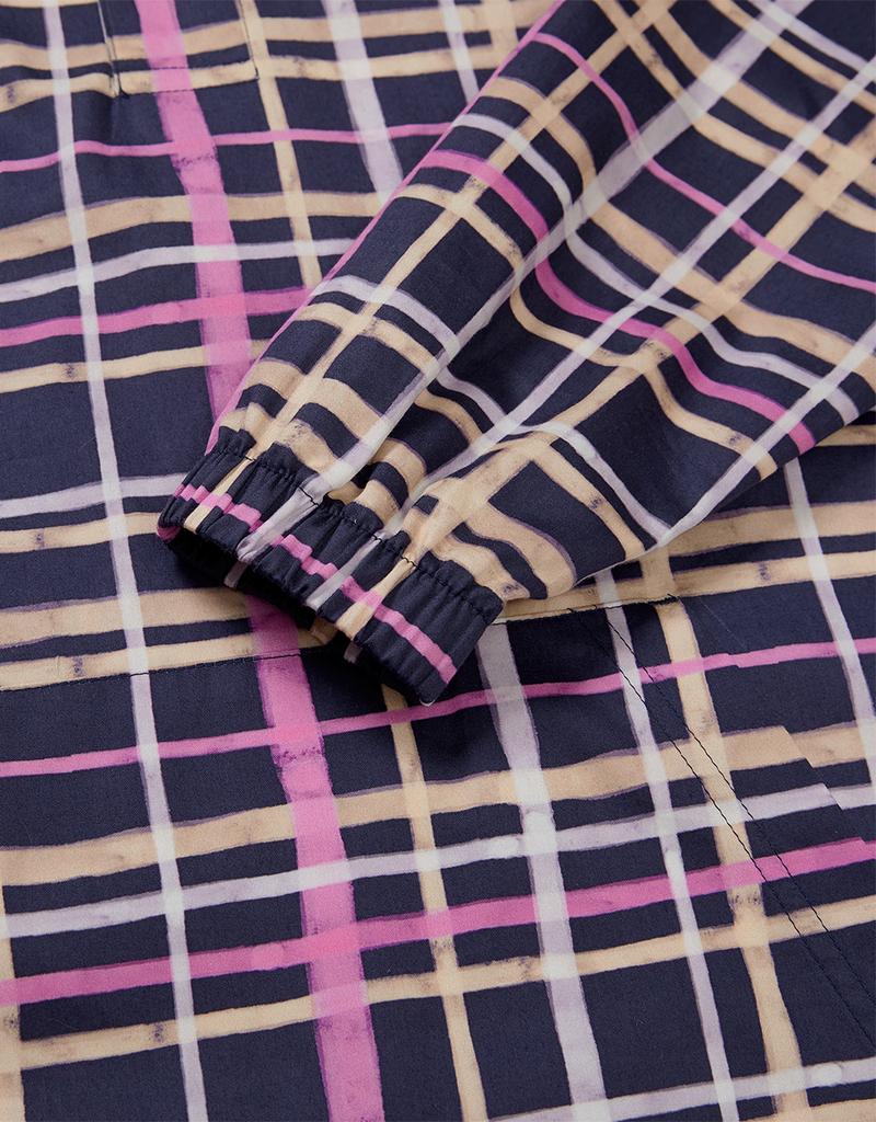 Mmlg [Mmlg] Multi Check Anorak (Navy)
