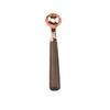 In-Stock Rose Gold & Walnut Wood Handle Measuring Spoons and Cups Set