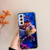 Red Fish Swims in The Depths of The Sea Clear Phone Cases for Samsung S26 Ultra Galaxy S25 Edge S24 S23 FE S21 Plus S20 S22 S10