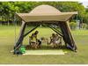 3C Four Seasons Outdoor Camping Tent: Mosquito & Sun Protection Canopy with Rain Shield