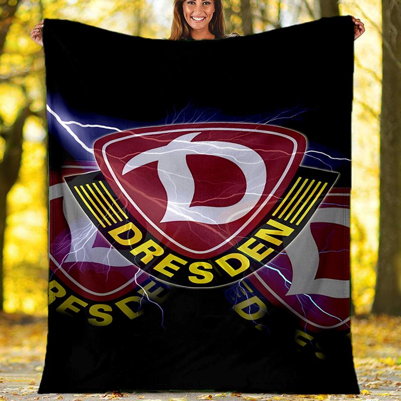 Dresden City Emblem Printed Blanket—lightweight,soft,warm;versatile Blanket All Seasons—perfect As &air-conditioning Throw,nap Blanket