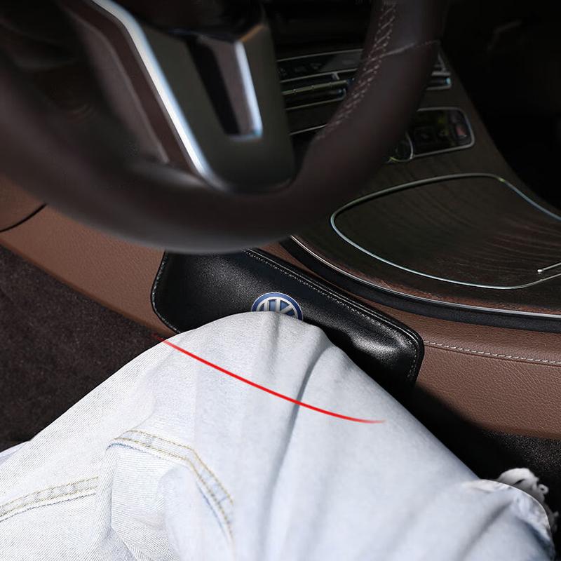 1 Stück Auto Kniepolster Innenkissen Komfortables Kissen Memory Kopfstütze Für Volkswagen Golf-7 4 5 6 CC T-ROC Sharan Passat B5 6 7 Polo Tiguan