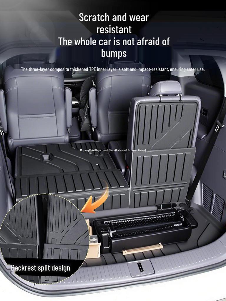 2026 Buick GL8 Trunk Mat TPE Set for 26 Models: New Style Peeking Joy