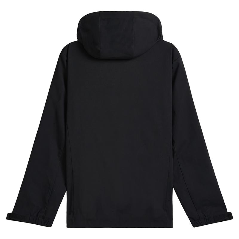 Li-Ning Solid Color Logo Loose Fit Windbreaker Waterproof Sports Casual Hoodie Men Outerwear AFDVJ43-2