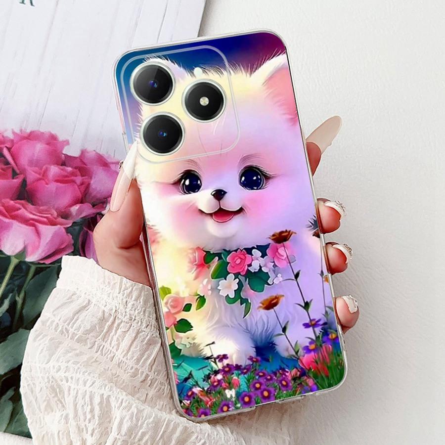 For OPPO Realme C61 C63 Case C 61 RMX3939 New design TPU Soft Silicone Shockproof Coque Funda For RealmeC63 C6 1 Phone Cover