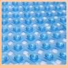 New 70x40cm Extended Bathtub Mat PVC Material Suction Cup Anti-slip Mat Water-Resistant Foldable Bathroom Mat Bathroom Use