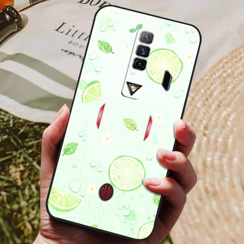 

Для ZTE Nubia Red Magic 7 Чохол Модний Силіконовий М який ТПУ Задня Кришка для Глобальної Версії Nubia REDMAGIC 7 Pro Чохол Бампер For Red Magic 7 Pro
