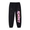 Young Thug Inspired Foam Letter 555555 Hoodie Couple Pink Sweatshirt