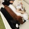 Year of the Horse Plush Cushion Doll - Sleeping Horse Hug Toy for Girls