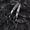 6.0 Inch Knife Head Dragon Pattern, Hair Scissors, Hair Scissors, Flat Scissors, Tooth Scissors, Thin Scissors, Special For Hair Salons