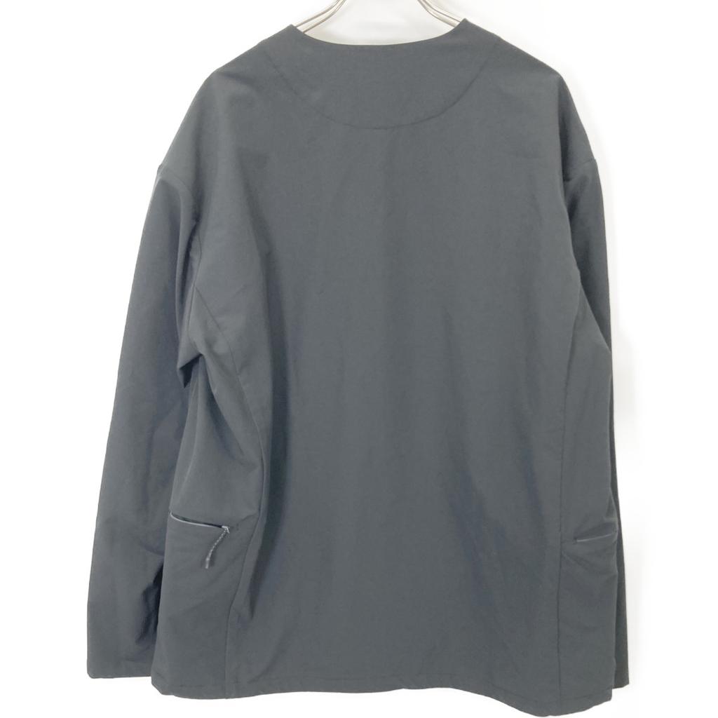 snowpeak AL-JK-22SU701 Black Nylon Outdoor Jacket Cardigan coat XL blackUsed