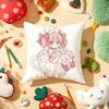 Puella Magi Madoka Cute Pillow Case Plush Fabric Soft Double-Sided Printed Sofa Warm Winter Home Gift Cushion Cover
