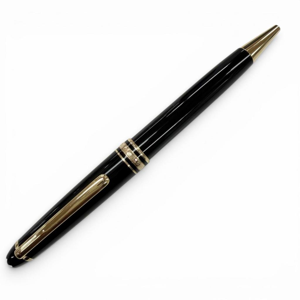 Excellent MONTBLANC Ballpoint Pen Meisterstück Classic Black Mens Used