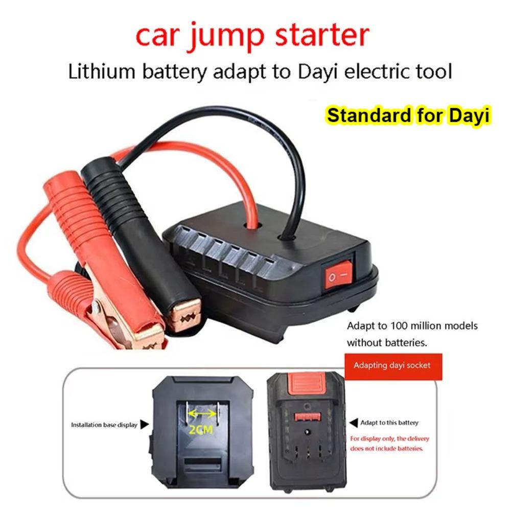 1Pcs Without Battery Car Emergency Starter DIY Standard/Dual USB Igniter Jump Starter Battery Converter Emergency Power Kit
