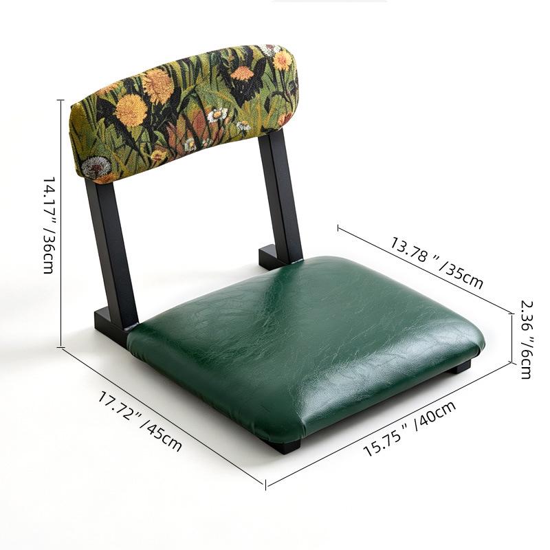 Solid Wood Bay Window Sofa Chair with Backrest - Comfortable for Long Sitting, Perfect for Balcony or Tatami.