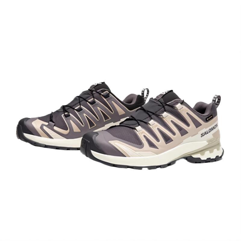 SALOMON XA Pro 3D V9 Cushioning, Waterproof, And Breathable Support Low top Hiking Shoes Women's Dark Gray Black Sneakers 477447