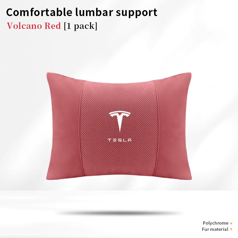 Car Headrest Neck Support Seat Lumbar Cushion Neck Pillow For Tesla Model 3 Model Y Model S Model X Auto Interior Accessories
