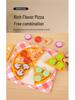 Toddler Pretend Play Pizza & Cookies Velcro Set - Immersive Simulation Toy Gifts