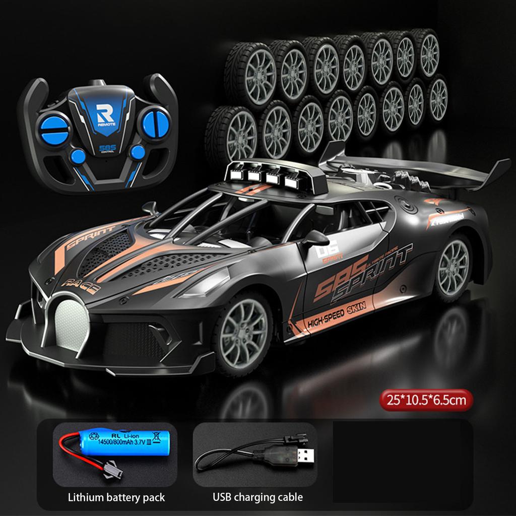 Electric High Speed Race Drift RC Cars Toy Fall-Resistant Shock-Absorbing RC Vehicle Toy for Kids Children's Day Birthday Gifts