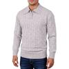 Men's  Fashion  Knitting  Pullover  Flip Collar  Long Cleeves  Sweater