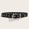 Y2K Punk Belt Rivet Leather Waistband For Men And Women Trendy Gothic Jeans Dress Accessory With Buckle