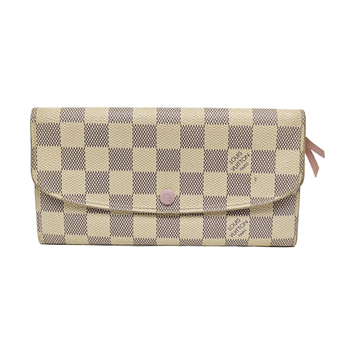 [Pre-Owned] Louis Vuitton Emilie Wallet `White