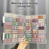 Große Kapazität Aufbewahrungsbox für Falsche Nagelspitzen DIY Foto Requisite Display Board Einfacher Organizer für Nagelkunst Zubehör