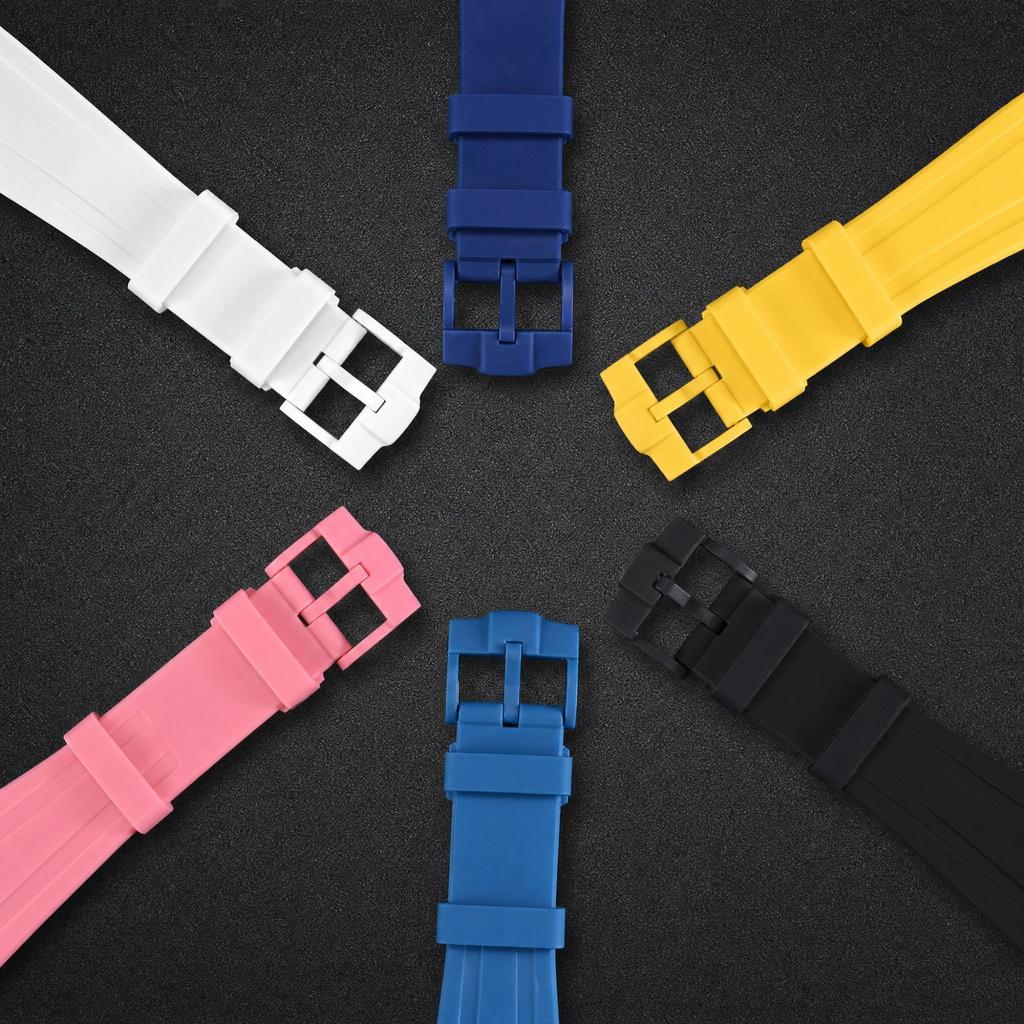 Biokeramický Mod Kit Pro Swatch x AP Royal POP Biokeramické Pouzdro Silikonový Řemínek Převod Kapsy Na Náramkové Hodinky Náhradní Příslušenství