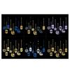 Set of 8 Acrylic Eid Holiday Decorations Hanging Pendants Set for Indoor and Outdoor Decoration Ornaments