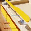 B0KB Airtight Butter Container and Cutter with Lid and Spatula Sealed Container for Kitchen and Refrigerator Organization