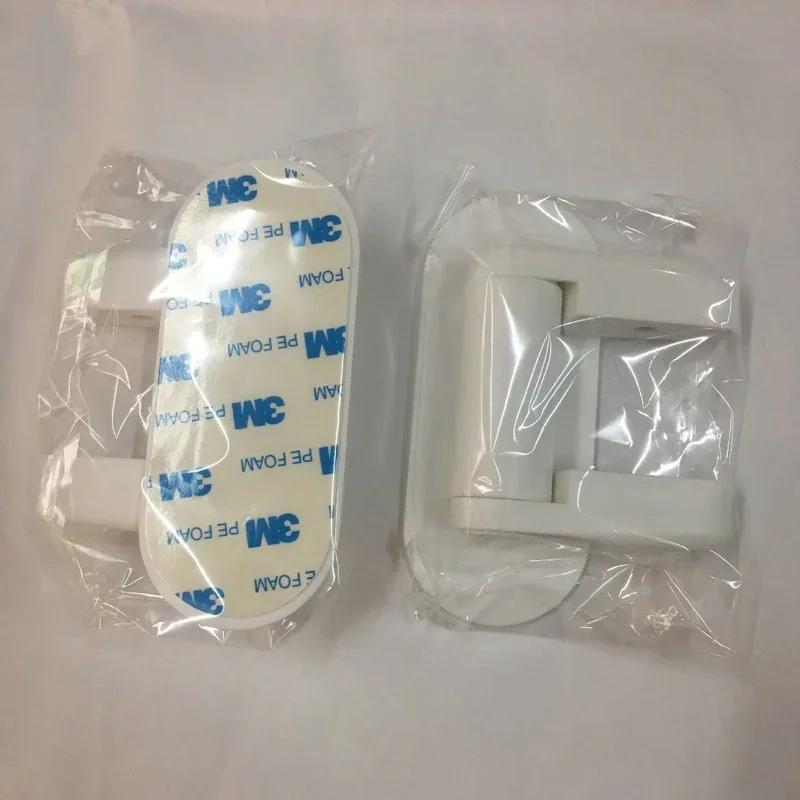 Încuietoare universală cu pârghie pentru ușă Încuietoare de siguranță pentru copii pentru copii, dovadă de rotație, zăvor de siguranță adeziv pentru uși, multifuncțional