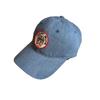 Embroidered Denim Baseball Cap With Breathable Sunshade For Summer And Casual Wear