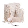 10pcs Exfoliating Soap Bag Natural Sisal Soap Saver Pouch Bag for Shower Reusable Bath Soap Bags with Drawstring Bubble