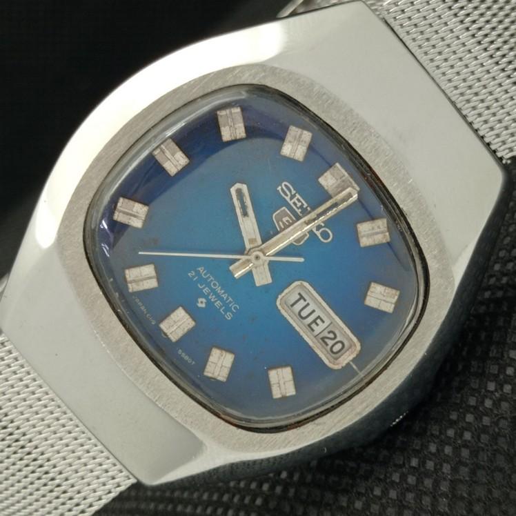 

Б/У винтажные мужские часы SEIKO 5 AUTOMATIC 6119C из Японии с оригинальным циферблатом a415727-2 SKU621d-a415727