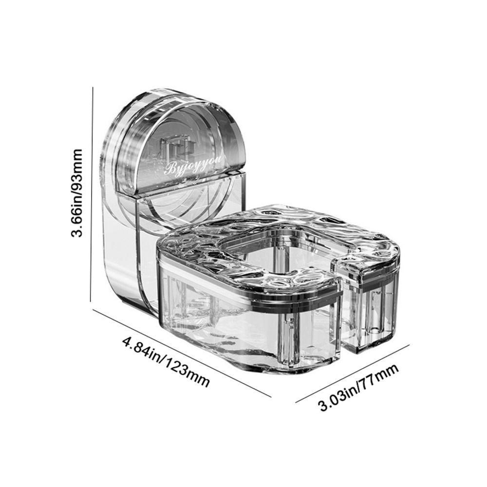 Rotatable Hair Dryer Storage Bracket Plastic Hair Dryer Rack Light Luxury Blow Dryer Holder Home