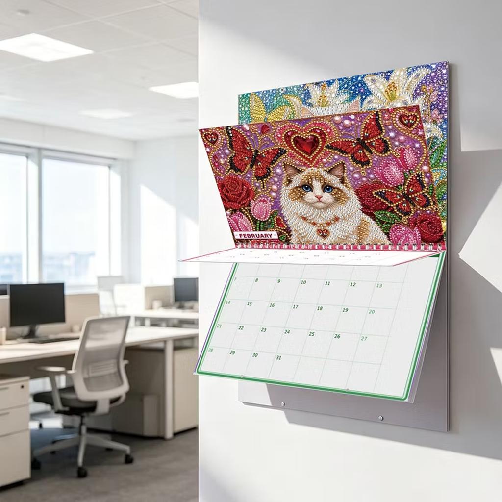 2027 Calendar with Animal Designs Seasonal Wall Calendar 2117 Cm