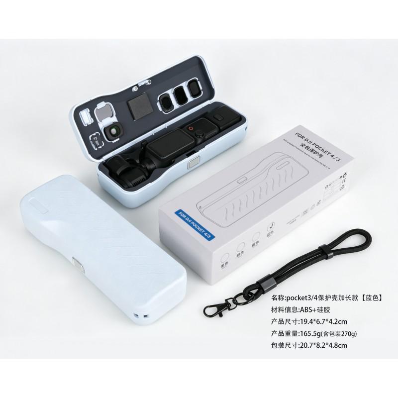 DJI Pocket 3 4 Protective Case With Filter Slot Portable Shockproof Storage Box Vloggers Travelers