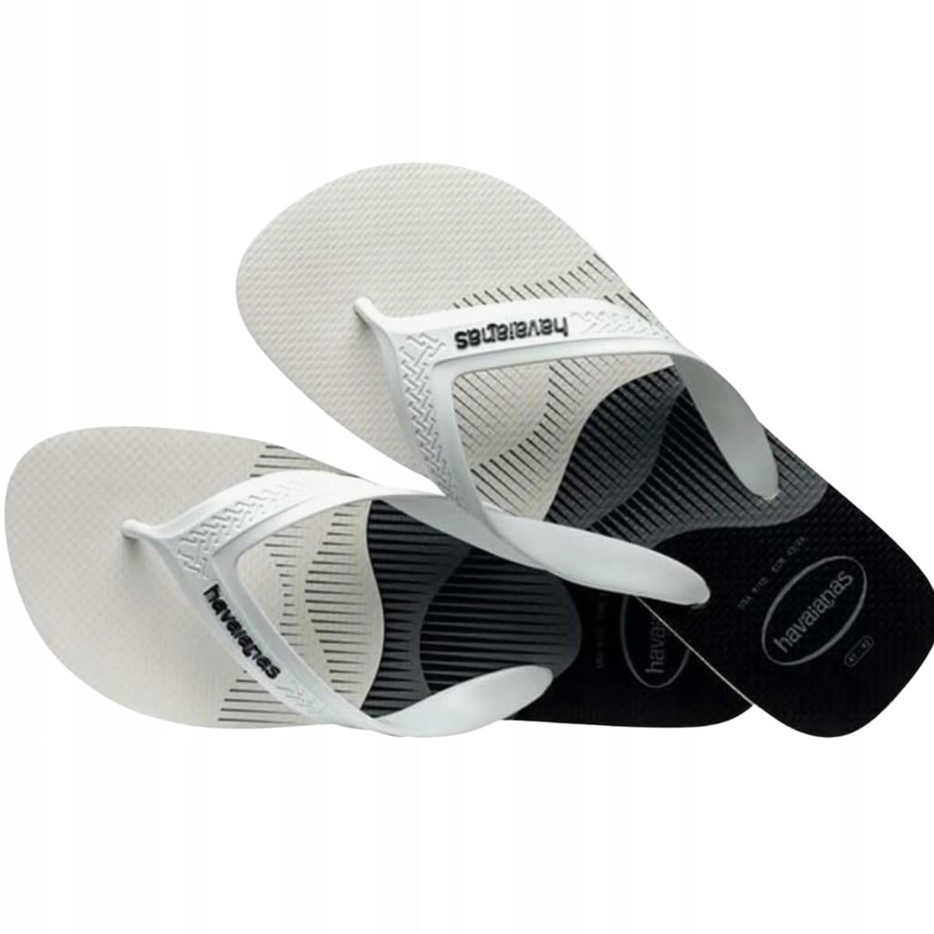 Klapki havaianas top max basic branco wygodne japonki na plażę 47/48