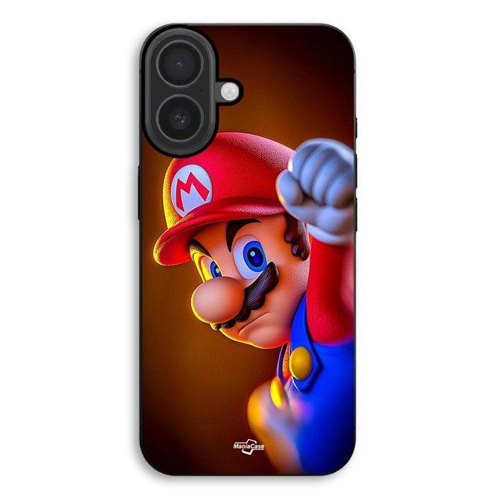 Coque de téléphone - MANIACASE - iPhone 17 - Silicone - Souple - Super Mario