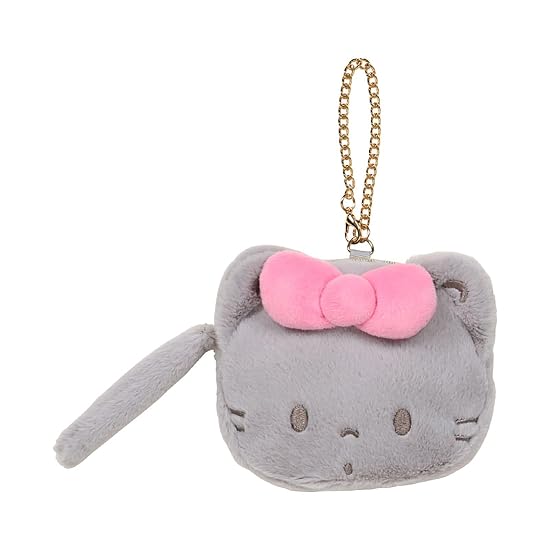 SANRIO Face-Shaped Pouch (Sanrio Cat Club) Nyani Niwunyen 466310 B0DVLP5KBR