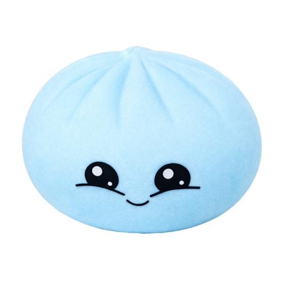 Cartoon Expression Steamed Bun Toy Mini Dumpling Squeeze Stress Relief Sensory Toy Soft Stress Ball Simulated F